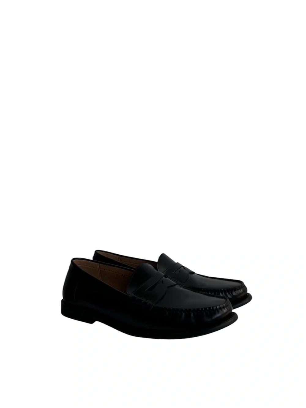 Hugo Boss Leather Penny Loafers